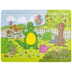 Teddykompaniet Bolibompa Dragon in the Garden Puzzle 24 Pieces