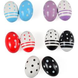 Magni Shaker Eggs with Dots & Stripes