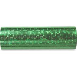 PartyDeco Streamer Holographic Green 18-pcs