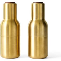Menu Brushed Brass Bottle Peberkværn, Saltkværn 2stk 20.5cm