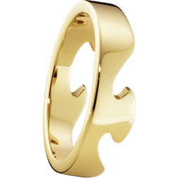 Georg Jensen Fusion End Ring - Gold