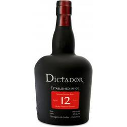 Dictador Rum Aged 12 Years 40% 70 cl