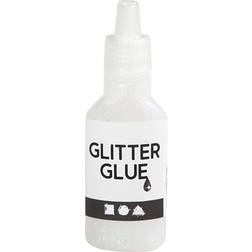 Creotime Glitter Glue Holographically White 25ml