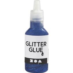 Creotime Glitter Glue Dark Blue 25ml