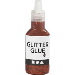Creotime Glitter Glue Orange 25ml