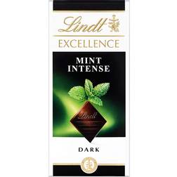 Lindt Excellence Dark Mint Intense Bar 100g 1pack
