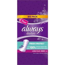 Always Dailies Extra Protect Long Plus 44-pack