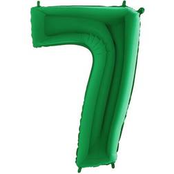 Foil Ballon Number 7 Green