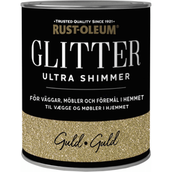 Rust-Oleum Glitter Vægmaling Guld 0.75L