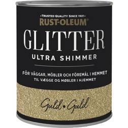 Rust-Oleum Glitter Vægmaling Guld 0.25L