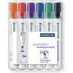 Staedtler Lumocolor Whiteboard Marker 351 2mm 6-pack
