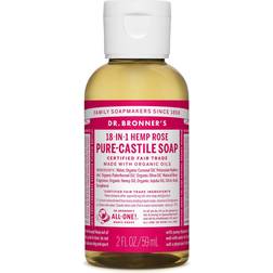 Dr. Bronners Pure-Castile Liquid Soap Rose 59ml