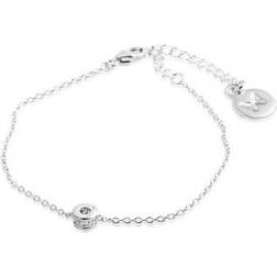 Gynning Jewelry Älskad Mini Bracelet - Silver/Transparent