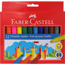 Faber-Castell Jumbo Felt Tip Pen 12-pack