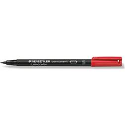 Staedtler Lumocolor Permanent Pen Red 313 0.4mm