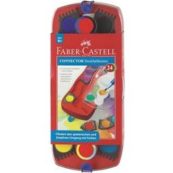 Faber-Castell Connector Paint Box Red Plus Brush