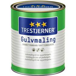 Jotun Trestjerner Gulvmaling Hvid 0.68L