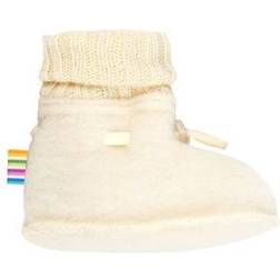 Joha Wool Fleece Baby Shoes - Nature