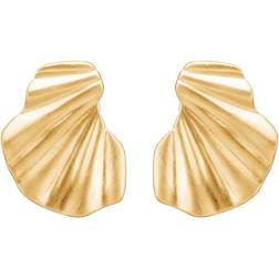 ENAMEL Copenhagen Wave Earrings - Gold