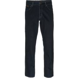 Wrangler Texas Stretch Jeans - Blå/Sort