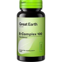 Great Earth B-Complex 100mg 60 stk