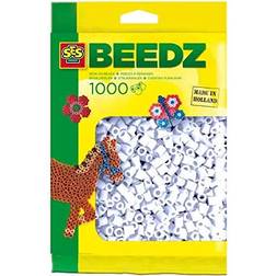 SES Creative Beedz Iron on Beads White 1000pcs 00700