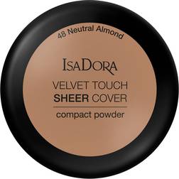 Isadora Velvet Touch Sheer Cover Compact Powder #48 Neutral Almond