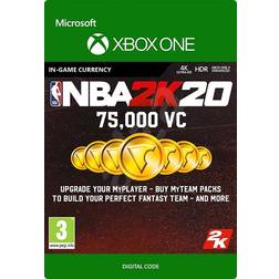 2K NBA 2K20 - 75,000 VC - Xbox One