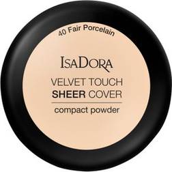 Isadora Velvet Touch Sheer Cover Compact Powder #40 Fair Porcelain