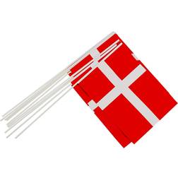 Creativ Company Decor Waving Flags Denmark 10-pack