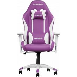 AKracing California Napa Gaming Chair - White/Purple