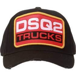 DSquared2 Trucks Patch Embroidered Baseball Cap - Black