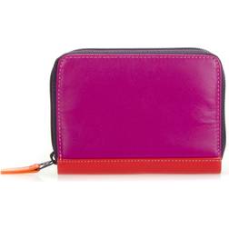 Mywalit Zipped Credit Card Holder - Sangria Multi