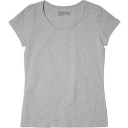 Bread & Boxers Crew-Neck T-shirt Women - Grey Melange
