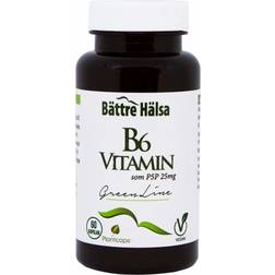 Bättre hälsa B6 Vitamin 25mg 60 stk