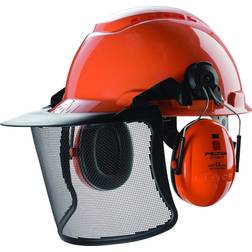3M Peltor Forest Helmet with Visor & Hearing Protection