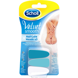 Scholl Velvet Smooth Electronic Nail Care System Refills 3-pack