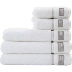 Lexington Hotel Gæstehåndklæde Beige/White (70x50cm)