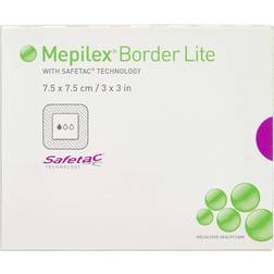 Mepilex Border Lite Forbinding 7.5x7.5 cm 5 stk.