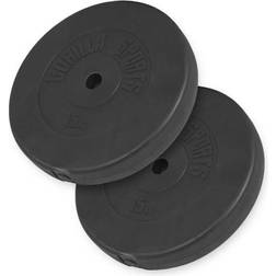 Gorilla Sports Basic Cement Weight Plates 2x15kg