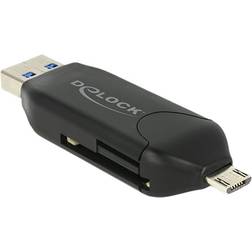 DeLock Micro-USB OTG Card Reader + USB (91734)