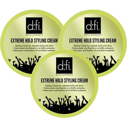 D:Fi Extreme Hold Styling Cream 75g 3-pack