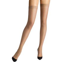 Wolford Individual 10 Stay-Up - Gobi