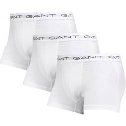 Gant Stretch Cotton Trunks 3-pak - Hvid