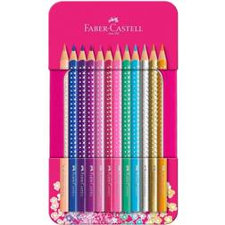 Faber-Castell Sparkle Crayons 12-pack