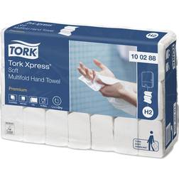 Tork Xpress Soft Multifold H2 2-lags Håndklædeark 2310 ark (100288)