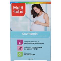 Multi-tabs GraVitamin 90pcs 90 stk