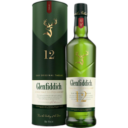 Glenfiddich 12 Year Old Whiskey 40% 70 cl