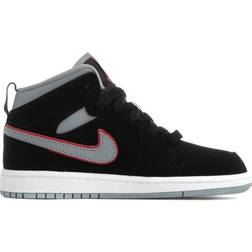 Nike Air Jordan 1 Mid PS - Black/Gym Red