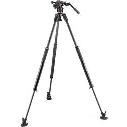 Manfrotto 635 Fast Single Leg Carbon + Nitrotech 608